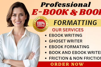 write  ebook design, formatting, fiction, non fiction writer, ghostwriter