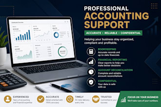 provide bookkeeping and accounting support for your business