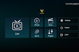 recompile your iptv app, samsung tv app, lg tv, webos, roku tv app, firestick tv