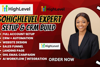 do gohighlevel email campaign ghl workflow automation CRM highlevel sales funnel