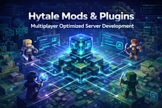 develop your hytale mod, plugin, server