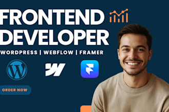 do wordpress front end developer front end designer wordpress api automation