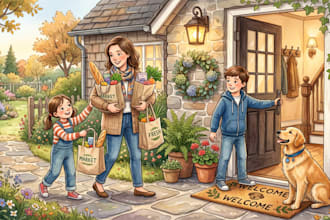 illustrate children book illustration for children picture book illustration