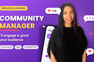 be your community manager to engage and grow your audience