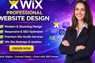 build german wix website design,wix website redesign,wix business website expert