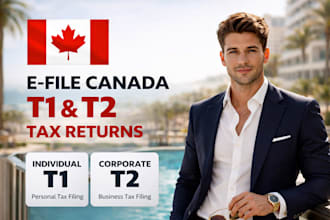 provide accurate efiling for canada individual t1 and corporate t2 tax returns
