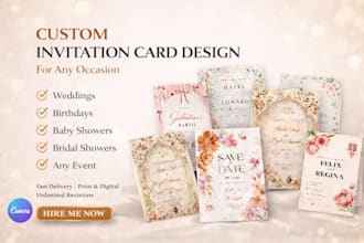 invitation card wedding invitation party invitation greeting card
