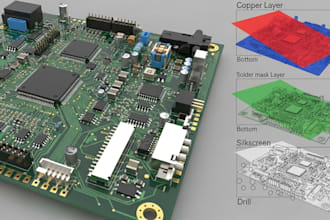 make pcb design and pcb layout gerber files and boms in altium