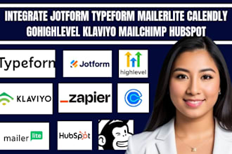 integrate airtable softr jotform calendly gohighlevel klaviyo mailchimp hubspot