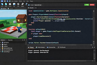 make roblox scripts for you