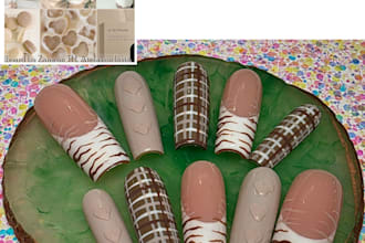 freestyle you a set of custom nails based on your favorite moodboard