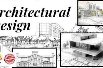draw architectural and construction drawings house plans 2d
