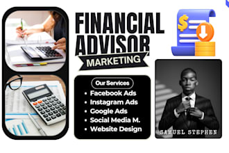generate financial advisors leads, financial planning via social media ads