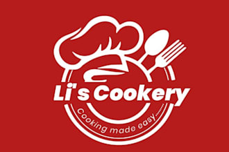 create a minimalist and modern food logo design
