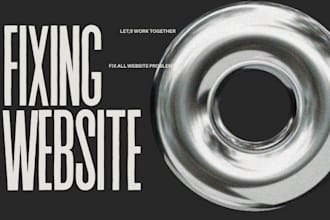 fix my website, fix your website wix wordpress webflow attractwell readymag