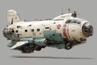 do sci fi spaceship design
