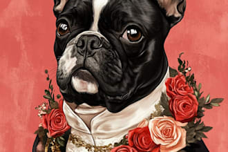 do a pet portrait for you