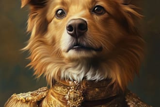 paint stunning pet portrait