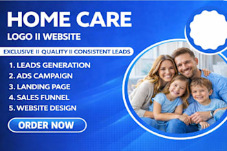 home care healthcare website home care logo elderly care home care website