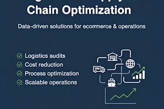 optimize your logistics and operations for ecommerce and supply chain