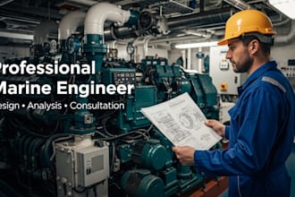 provide professional marine engineering design, analysis and consultation