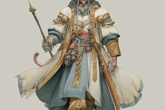 dnd character art and dnd character art