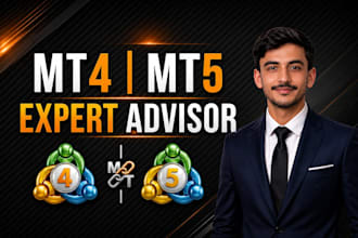 develop your mt4 mt5 expert advisor eas and indicator