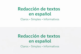 redacción de textos claros y simples en español