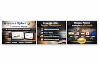 manage your amazon and flipkart seller account