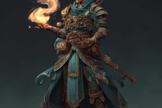 dnd character art and dnd character art