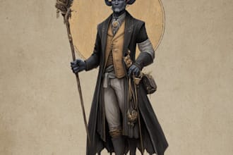 dnd character art and dnd character art