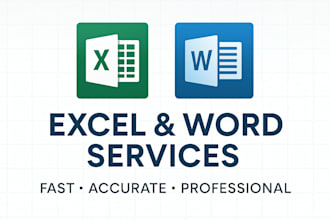 create, edit or fix your excel spreadsheets and word documents