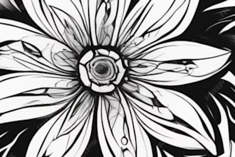 do monoline line art logo