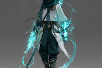 create high quality 3d character art, fantasy art, sci fi art, and concept art