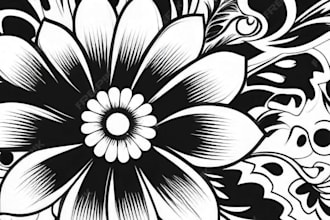 create flash tattoo balinese style