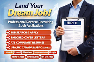 job search job hunts apply for jobs job application apply to job reverse recruit