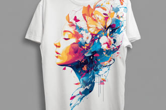 design custom merch t shirt graphics and merchandise designs