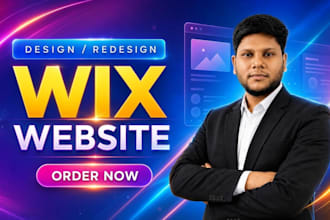 build wix website design, wix redesign, wix ecommerce, and website development