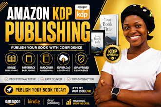 publish your kindle paperback and hardcover on amazon kdp