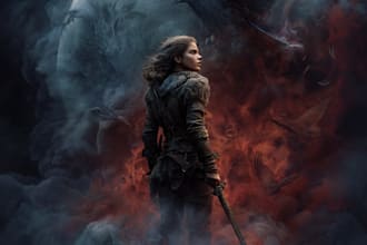 design fantasy book covers with custom illustrations