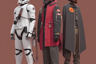 design your sci fi and star wars character