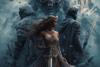 create fantastic book cover artworks