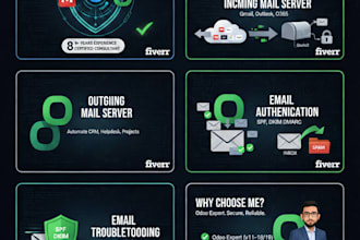 integrate gmail and outlook mail server