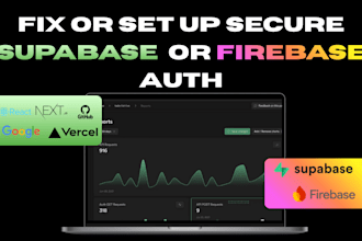 setup or fix supabase and firebase oauth authentication