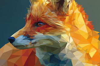 increase your brand awareness with low poly art