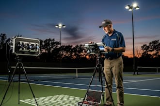 do professional tennis court lighting analysts