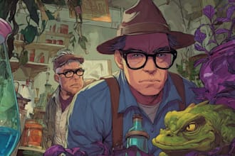 be your dynamic comic book colorist