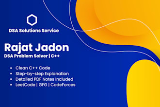 solve dsa problems in cpp with detailed PDF explanation