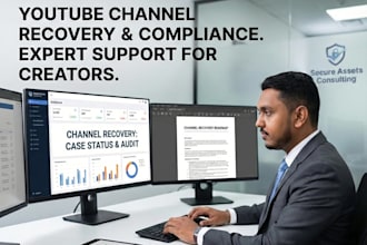 provide professional youtube security audit and compliance support