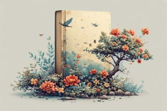 design professional book cover or ebook cover